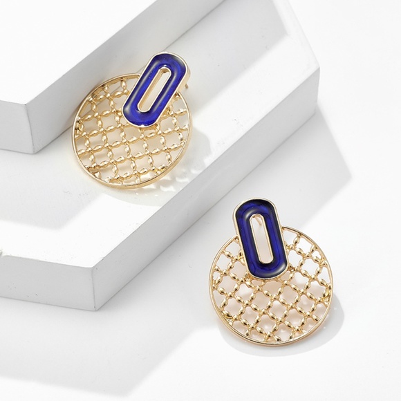 18K Gold-Plated Vintage Bohemian Earrings - Picture 3 of 5